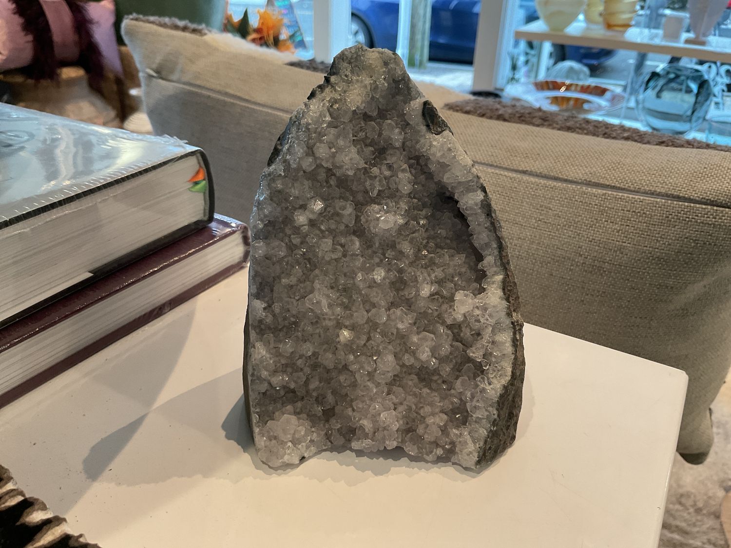 Cut Base Amethyst Druze Specimen