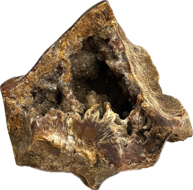 Free Standing Chalcedony Stone, 4''x4''x3''