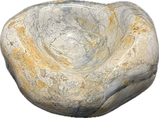 Jasper Organic Shaped Bowl 10 x 9 x 4