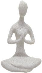 Marble Meditating Figurine
