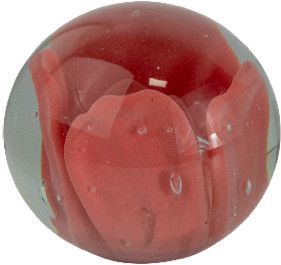 Glass Blossom Sphere 5 x 5