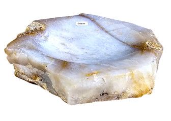 Jasper Dish, Natural Edges Pale Beiges 8 x 7 x 2