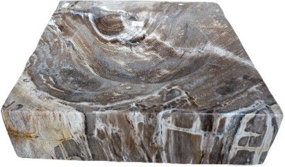 Marble Square Carved Bowl 12 x 12 x 3