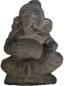 Ganesh, Remover of Obstacles 6''x5''x8''