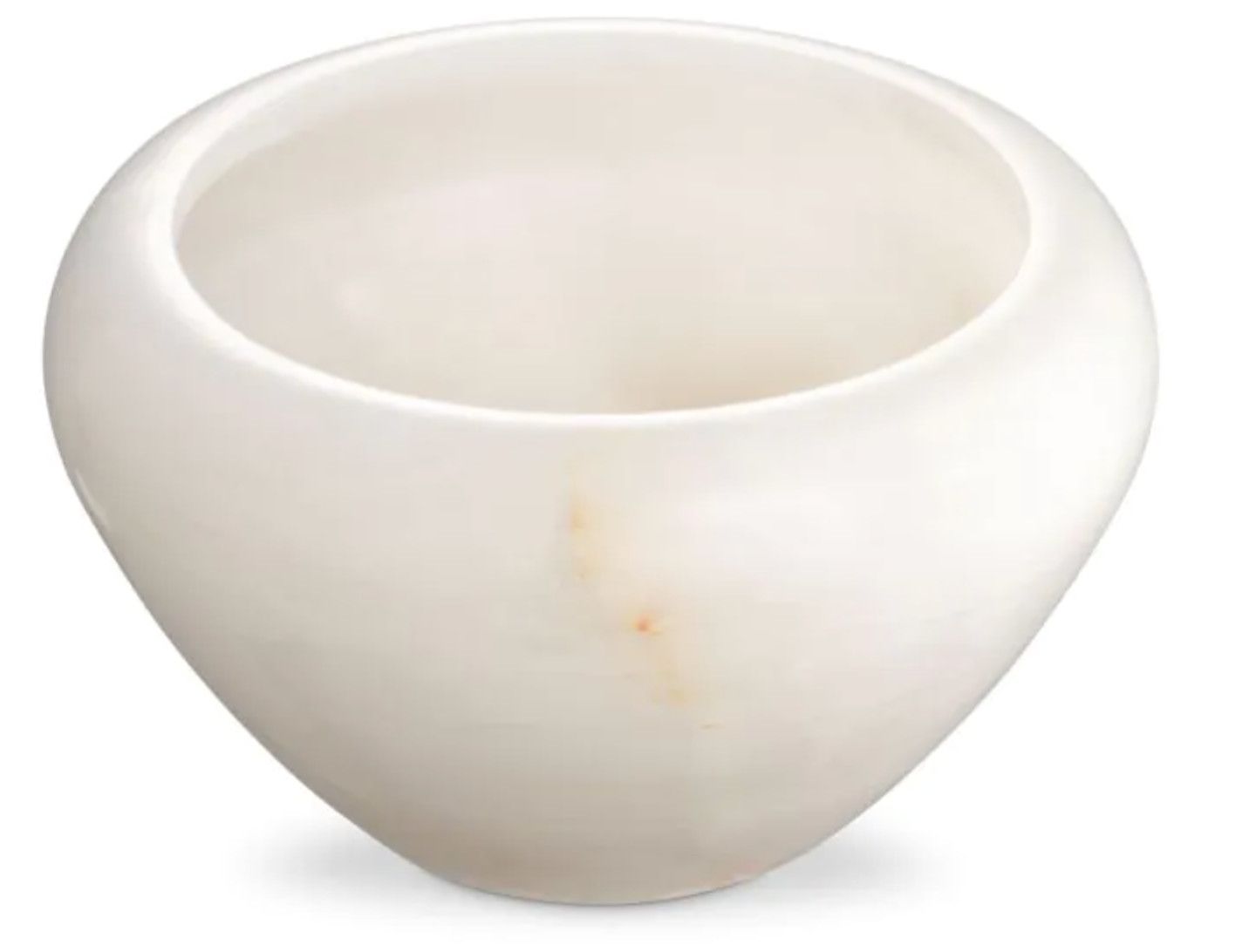Vessel / Bowl Smooth White Onyx Ø 8.86″ H. 5.51″