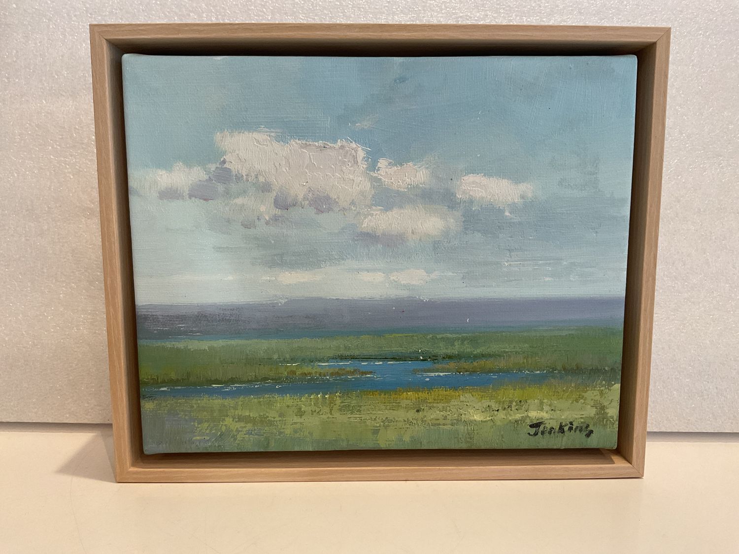 Original Art, 8 x 10 framed landscape