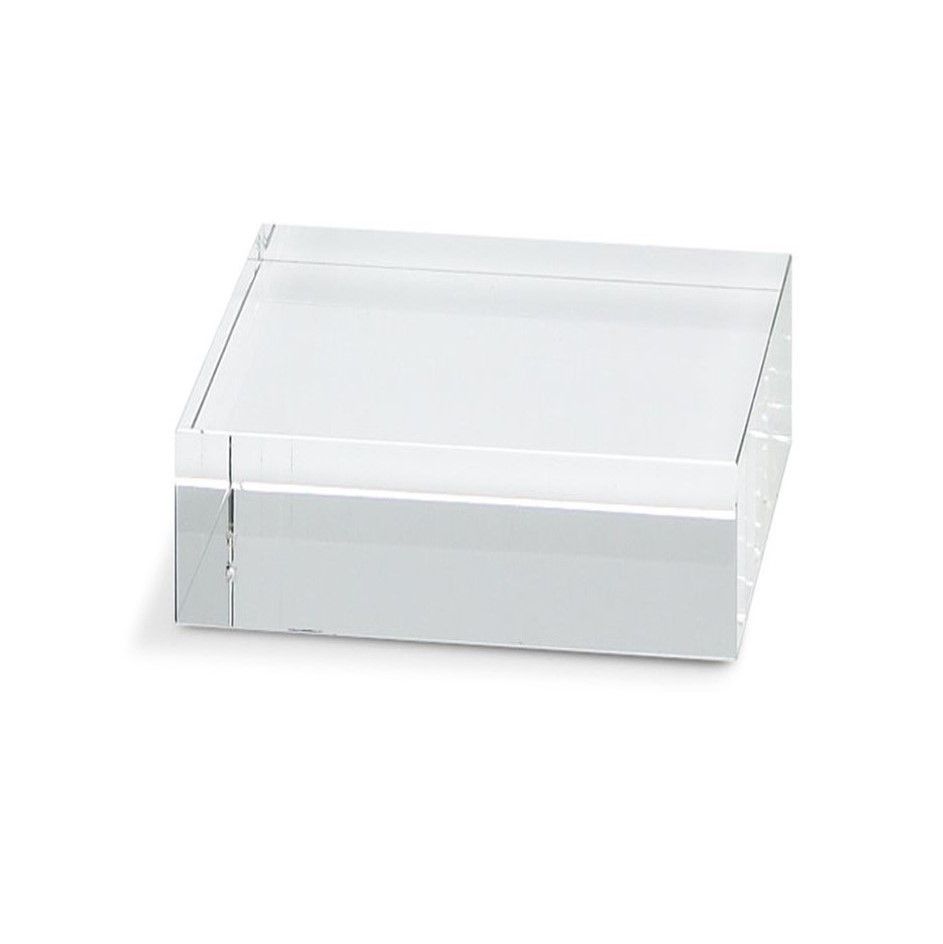 Riser Acrylic Square Base 7" x 2"