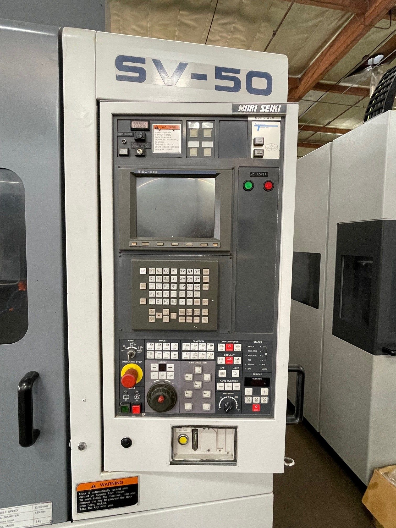 1996 MORI SEIKI SV-50A