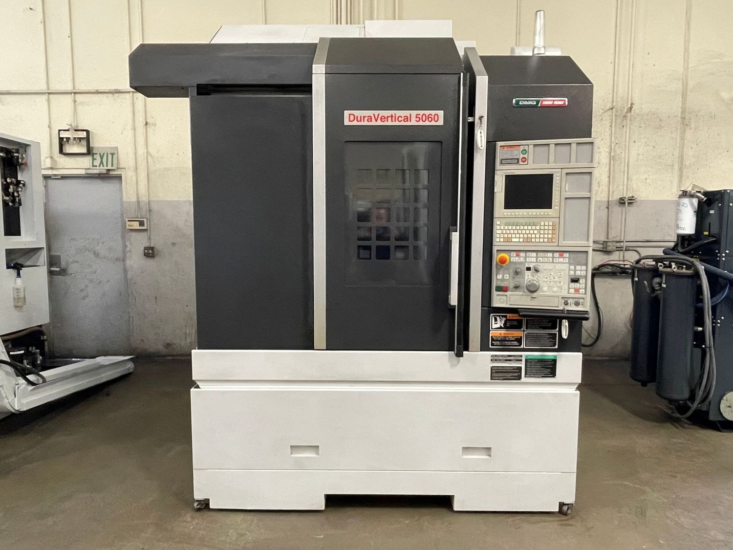 2014 DMG MORI DURAVERTICAL 5060 w/ 4th AXIS NIKKEN ROTARY TABLE