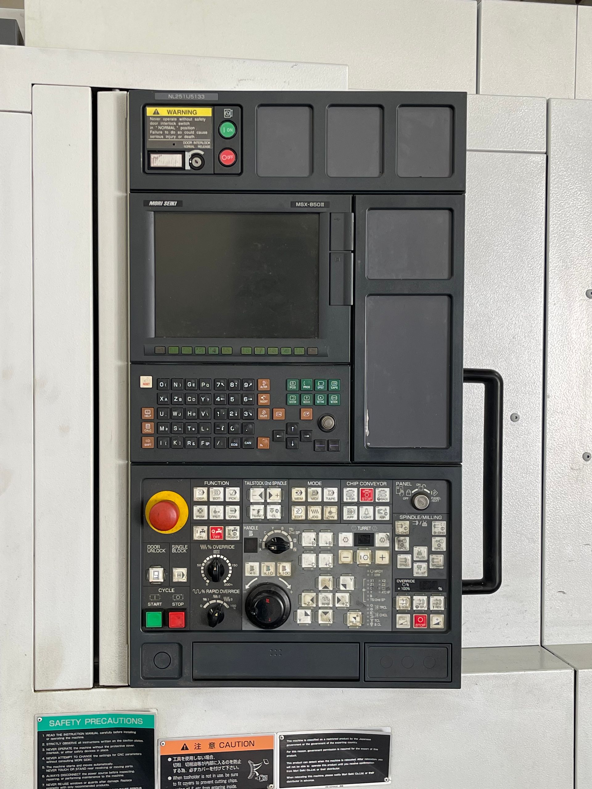 2009 MORI SEIKI NL 2500SY/700