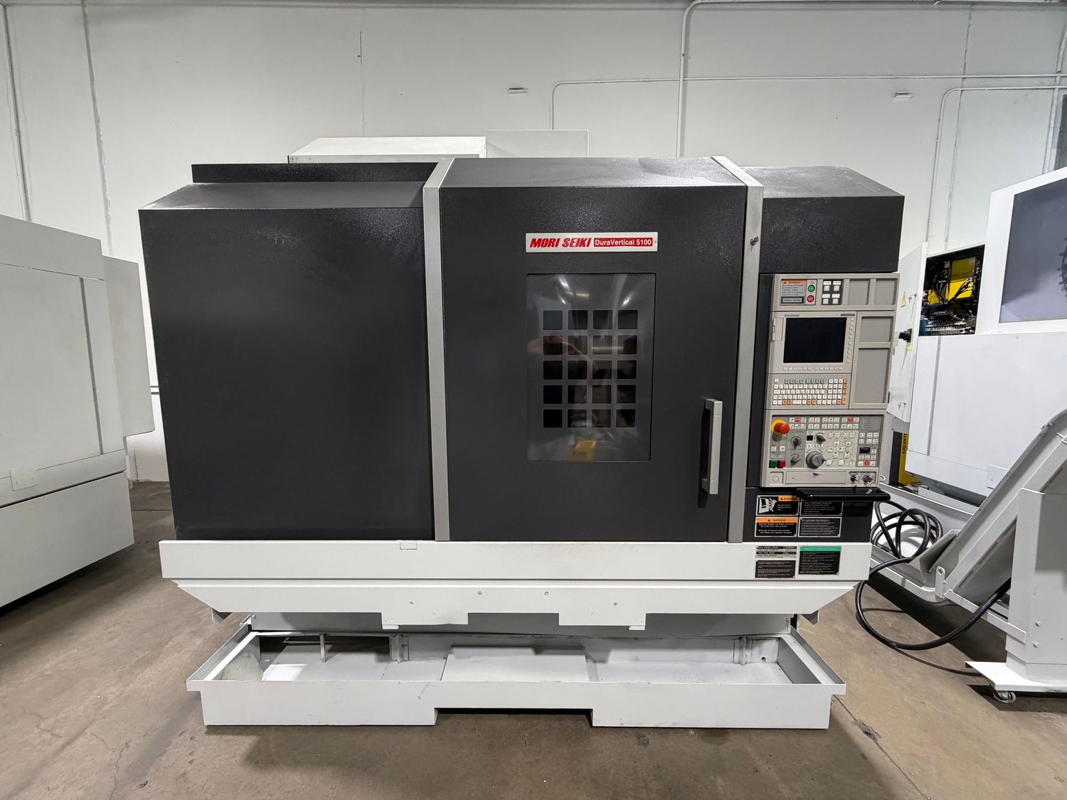 2012 MORI SEIKI DURAVERTICAL 5100 w/ TSUDAKOMA RWE 200L ROTARY TABLE