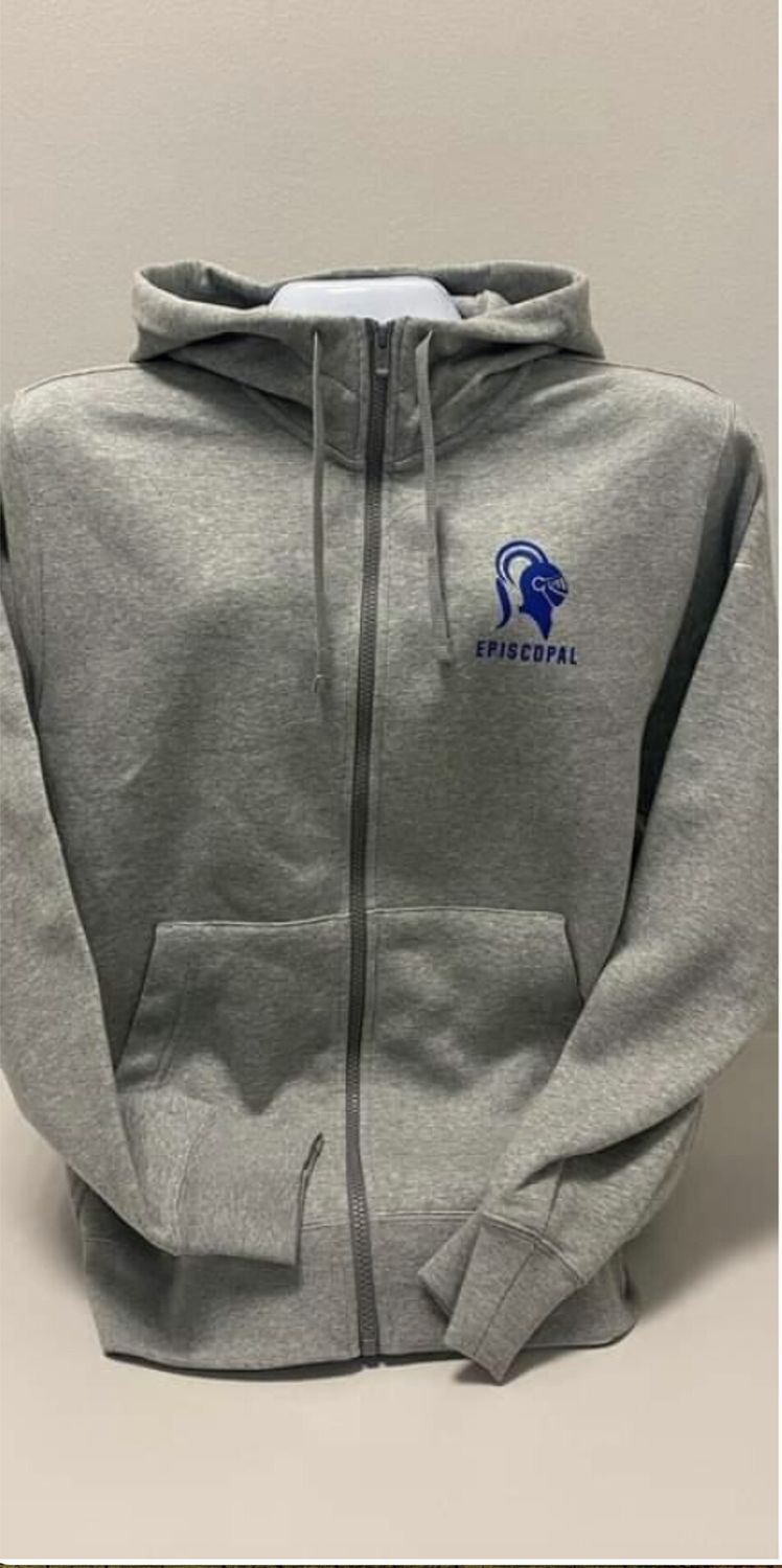Nike Club Fleece Full Zip Grey