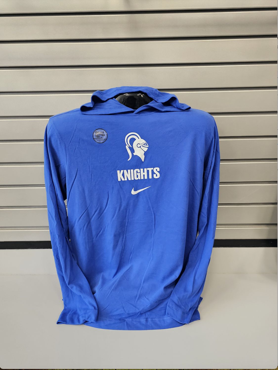 Nike Dri-Fit Cotton LS Hoodie Tee