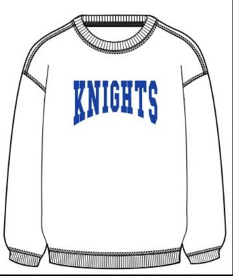 Chicka-d Sweatshirt White Crew