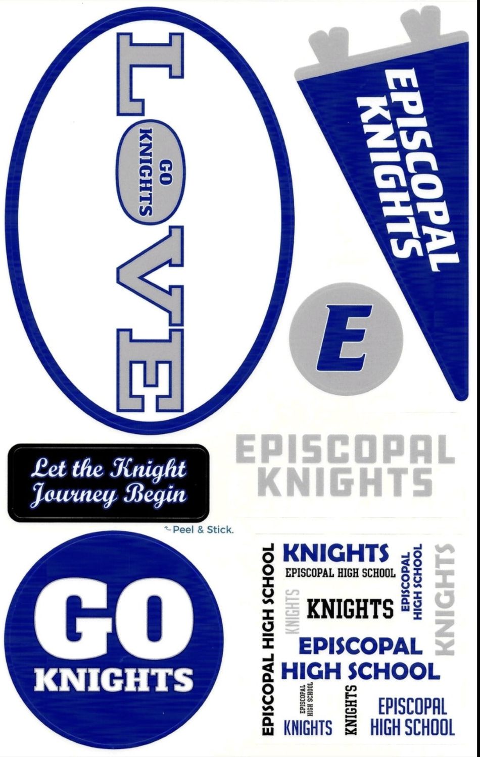 EHS Go Knights Stickers