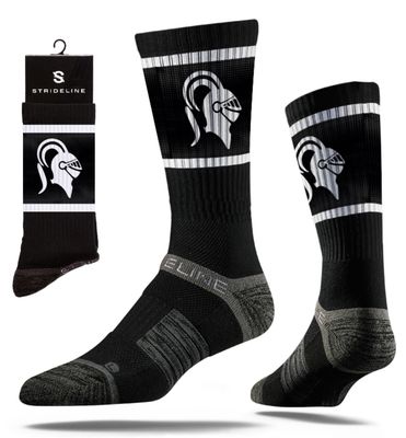 Strideline Black EHS Socks