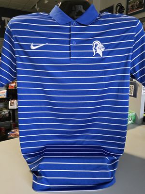 Nike Victory Stripe Polo (Royal/White) Med