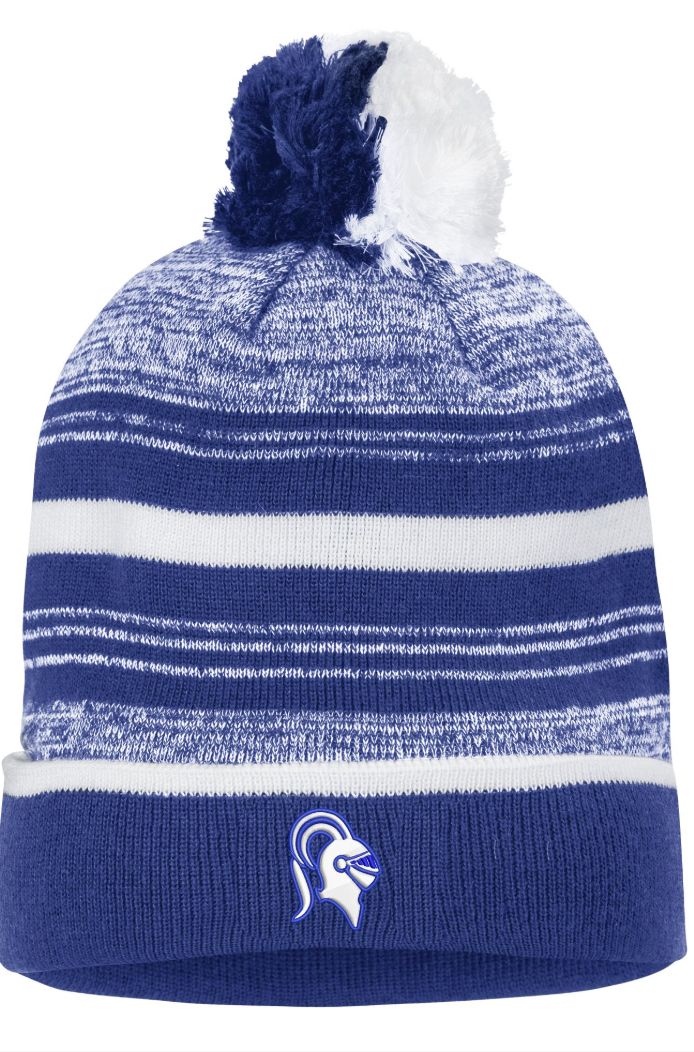 Nike White Pom Beanie