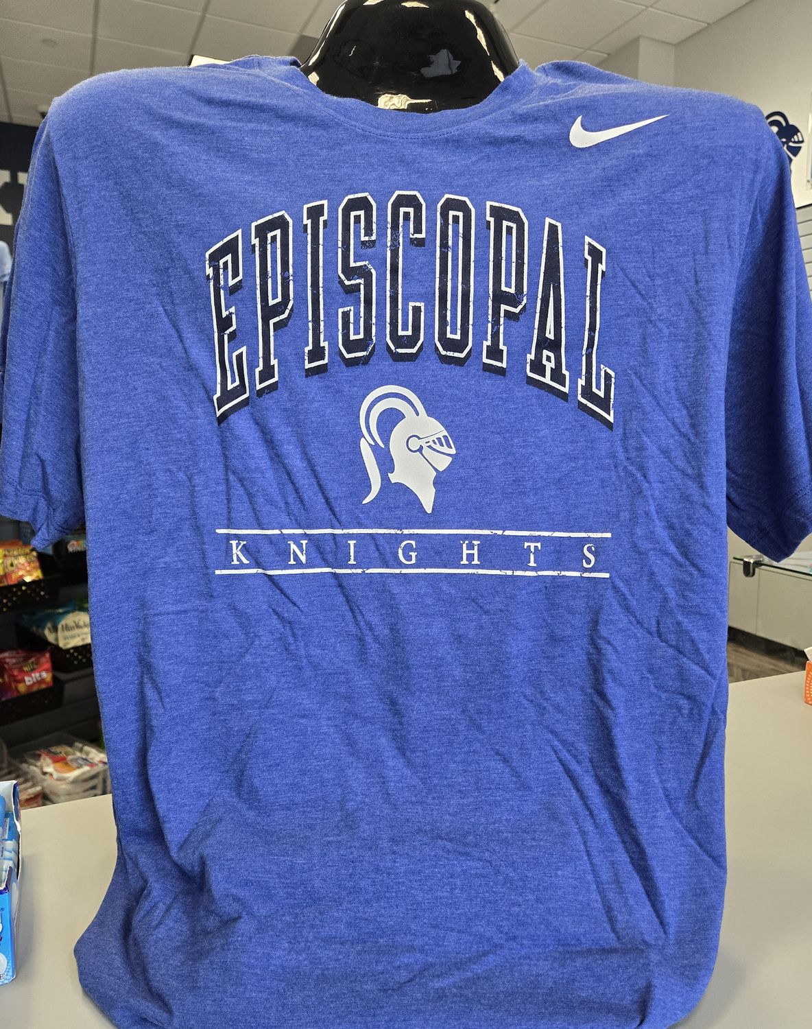 Nike Royal Blue Heather TriBlend Tee