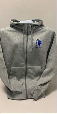 Nike Club Fleece Full Zip Grey