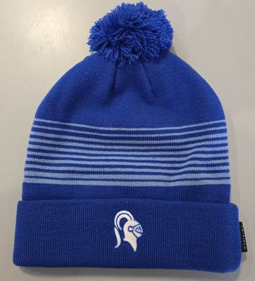 Nike Peak Stripe Pom Beanie