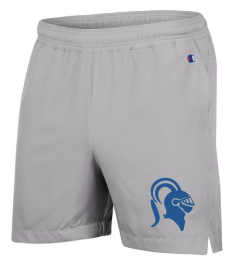 Champion Men's Woven Shorts, Color: Grey, Size: S