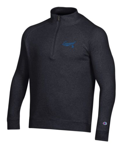 Champion Triumph Fleece Q-Zip, Color: Charcoal, Size: S