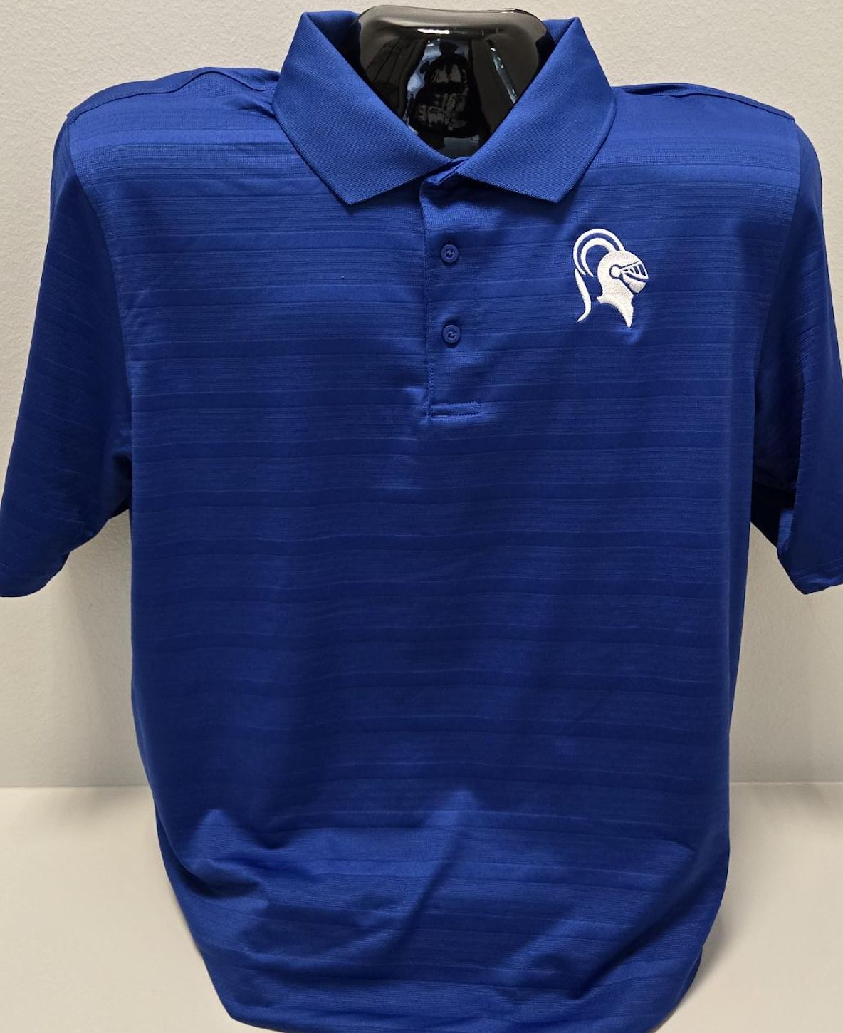 Champion Textured Solid Polo, Color: Royal, Size: S