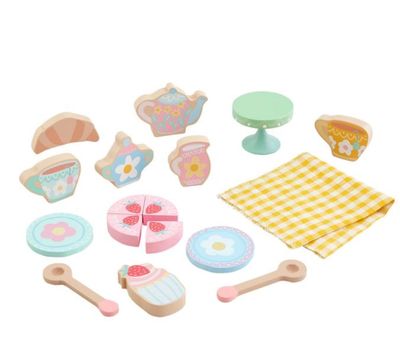 Wood Tea Party Toy Set