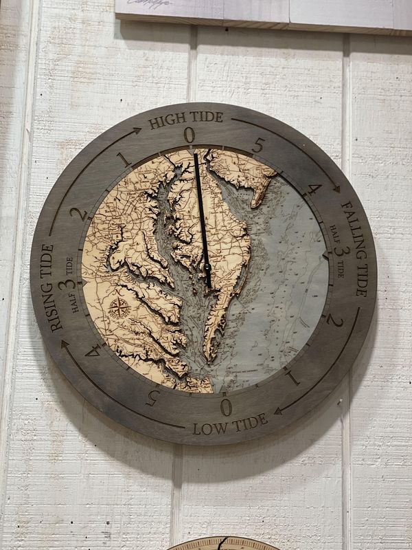 Chesapeake Bay Tide Clock