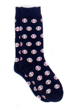 Boys Lucky Duck Socks, Color: Baseball, Size: 4-6y