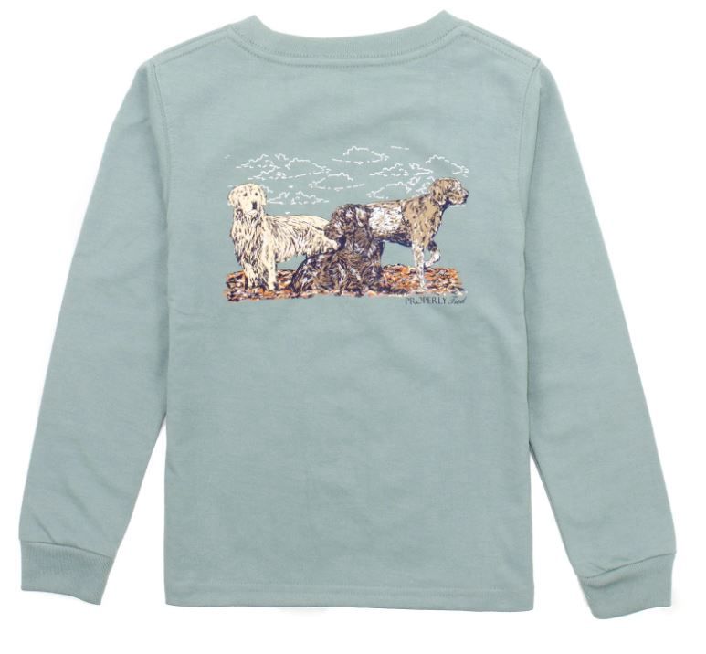 Boys Hunting Dogs L/S