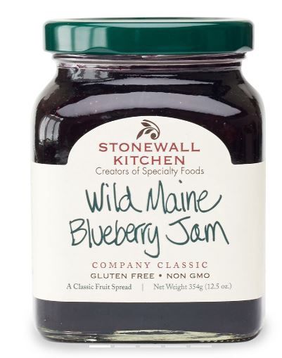 Wild Maine Blueberry Jam, Size: 12.5 oz