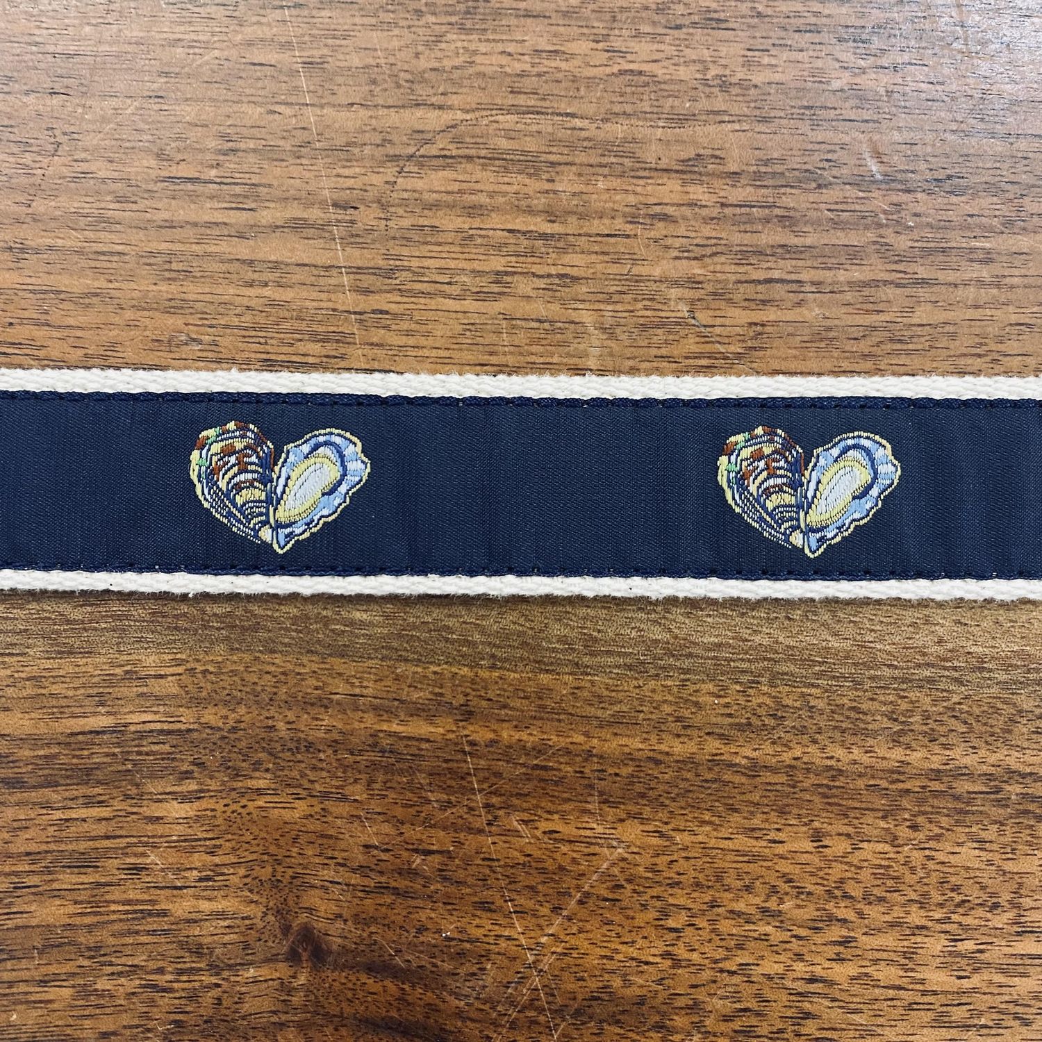 Love Oysters Canvas Belt