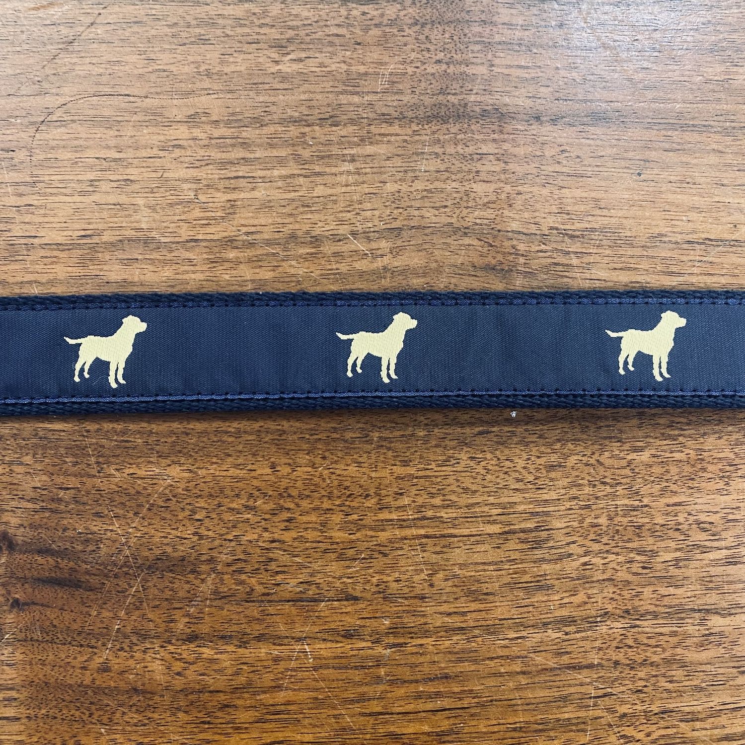 Yellow Lab Canvas Belt