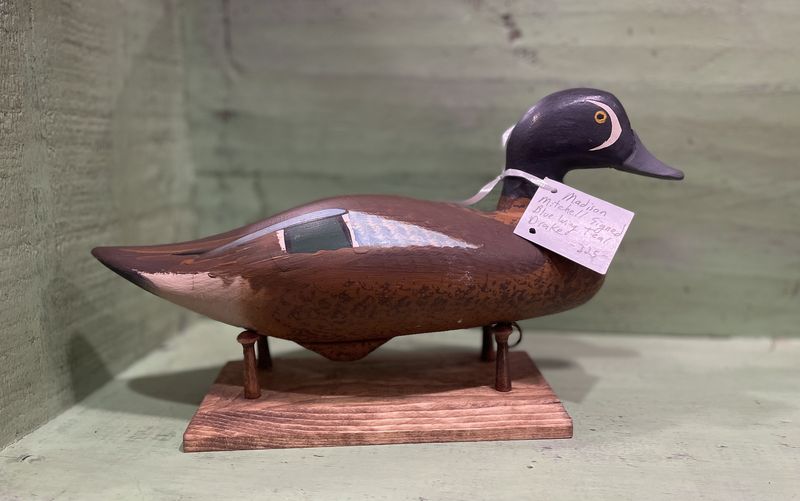 Signed Blue Wing Teal Drake