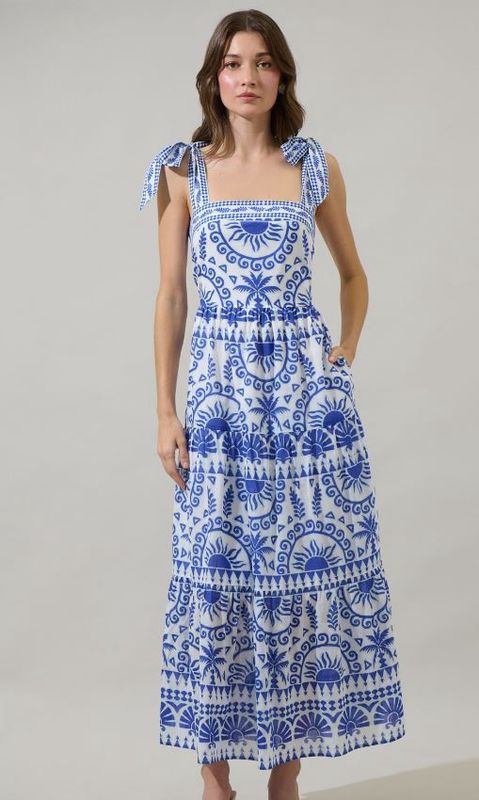 Rivera Tiered Maxi Dress