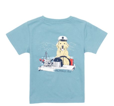 Boys Golden Captain S/S