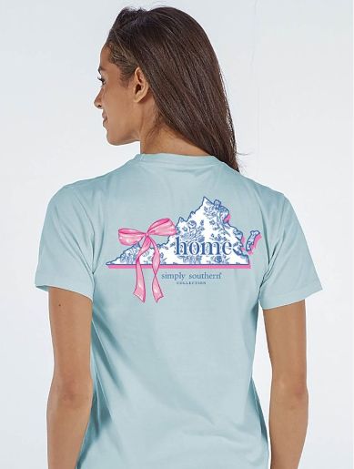 Home VA S/S, Color: Ice, Size: Small