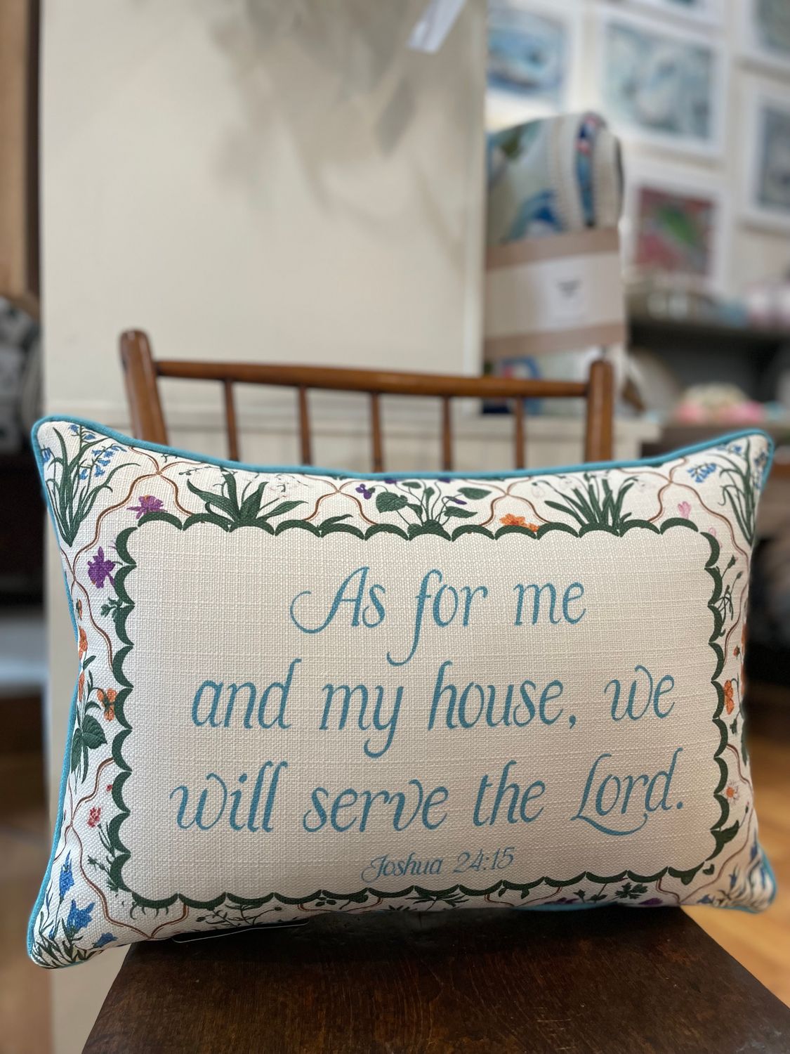 As for Me &amp; My House Pillow