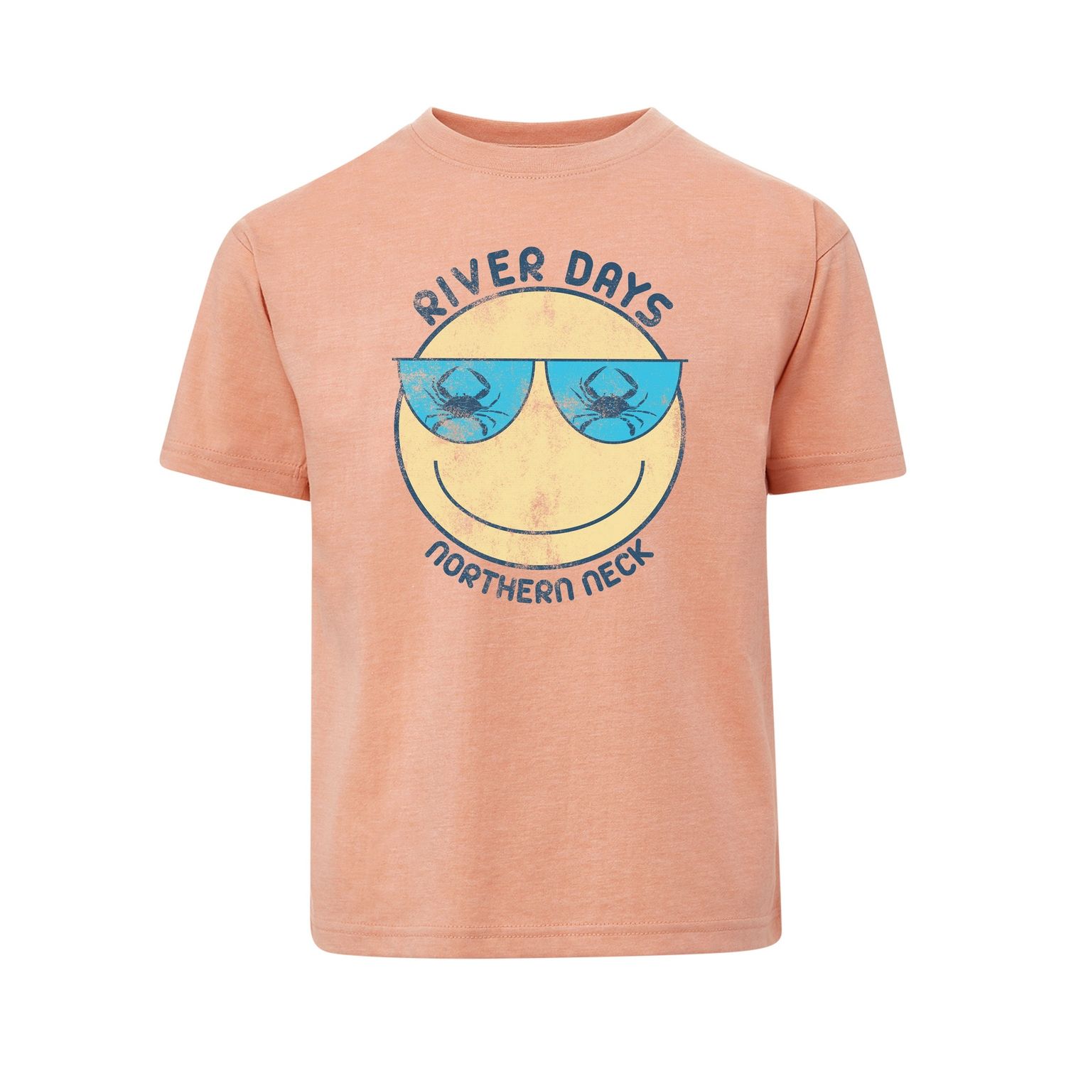 River Days NNK Youth S/S Tee, Color: Creamsicle, Size: X-Small