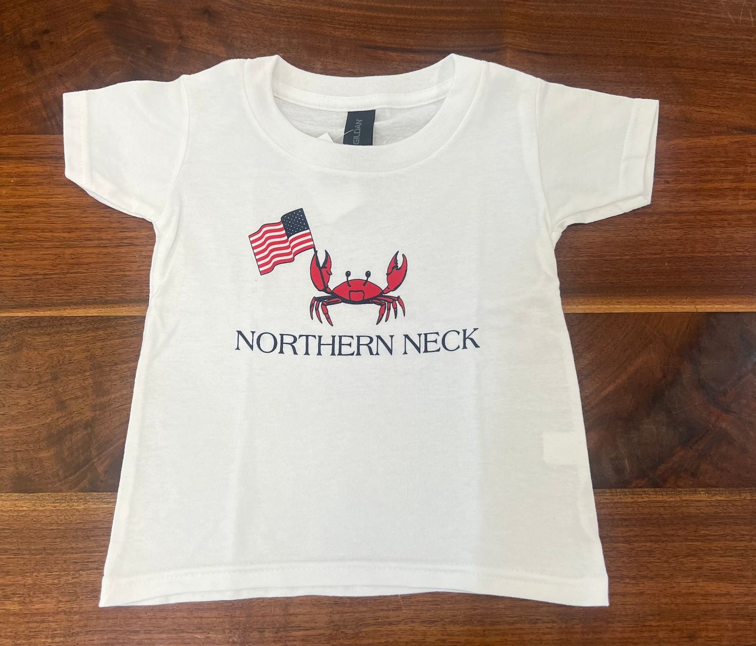 Toddler NNK Patriotic Crab S/S