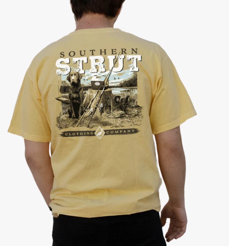 The Old Stump S/S Tee, Color: Banana, Size: Small