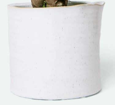 Channa Planter, Size: 4.75&quot;, Color: White Speckles