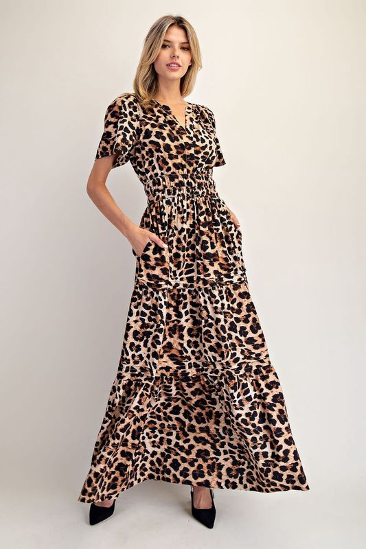 Leopard Maxi Dress