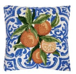 Mediterranean Oranges Hook Pillow