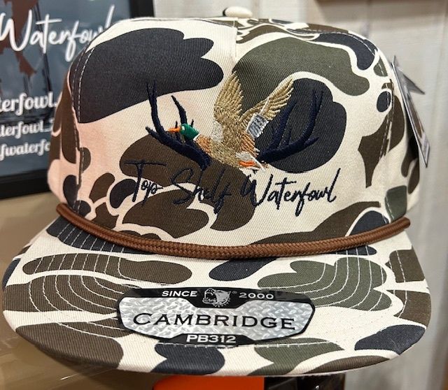 Top Shelf Waterfowl Hat, Color: Camo Rope