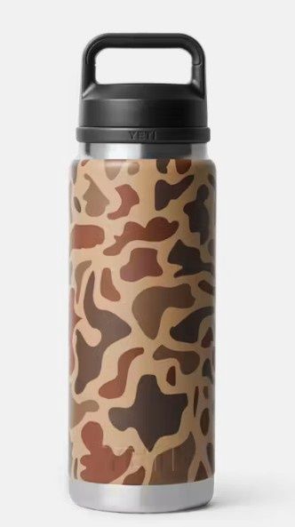 Rambler Bottle Chug, Color: Wetlands Camo, Size: 26 oz