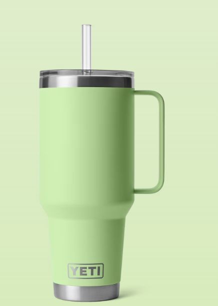 Rambler 42 oz Straw Mug, Color: Key Lime