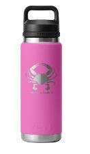 NNK Crab Rambler Bottle Chug, Color: Fucshia, Size: 26 oz